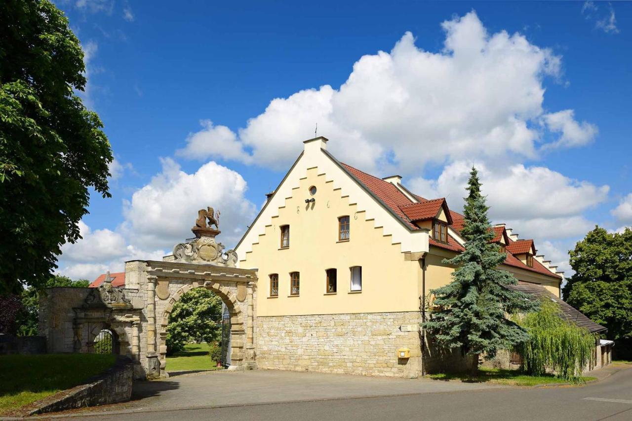 Hotel Und Restaurant Rittergut Kreipitzsch Naumburg  Exterior foto