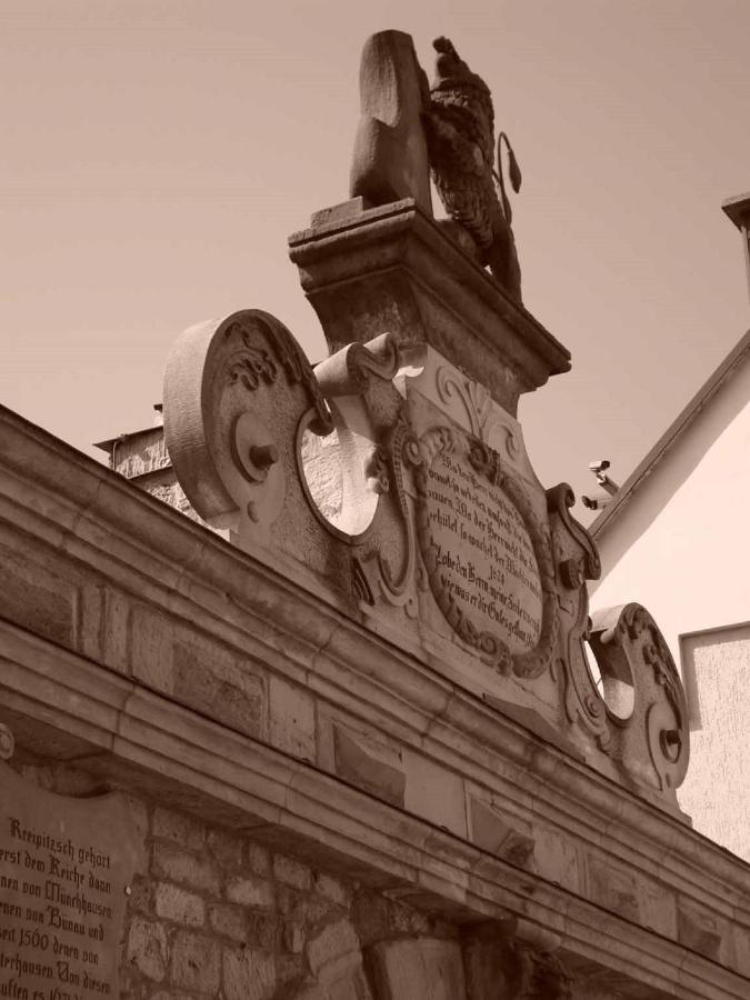 Hotel Und Restaurant Rittergut Kreipitzsch Naumburg  Exterior foto